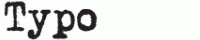 Typo Logo